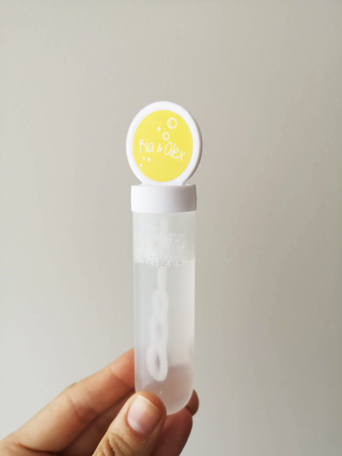 10 Tubos bolas de sabão