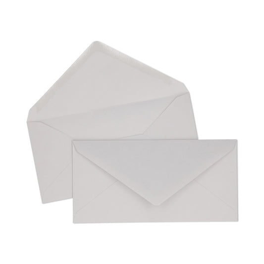 Envelope DL Cinza Claro - 10 unidades