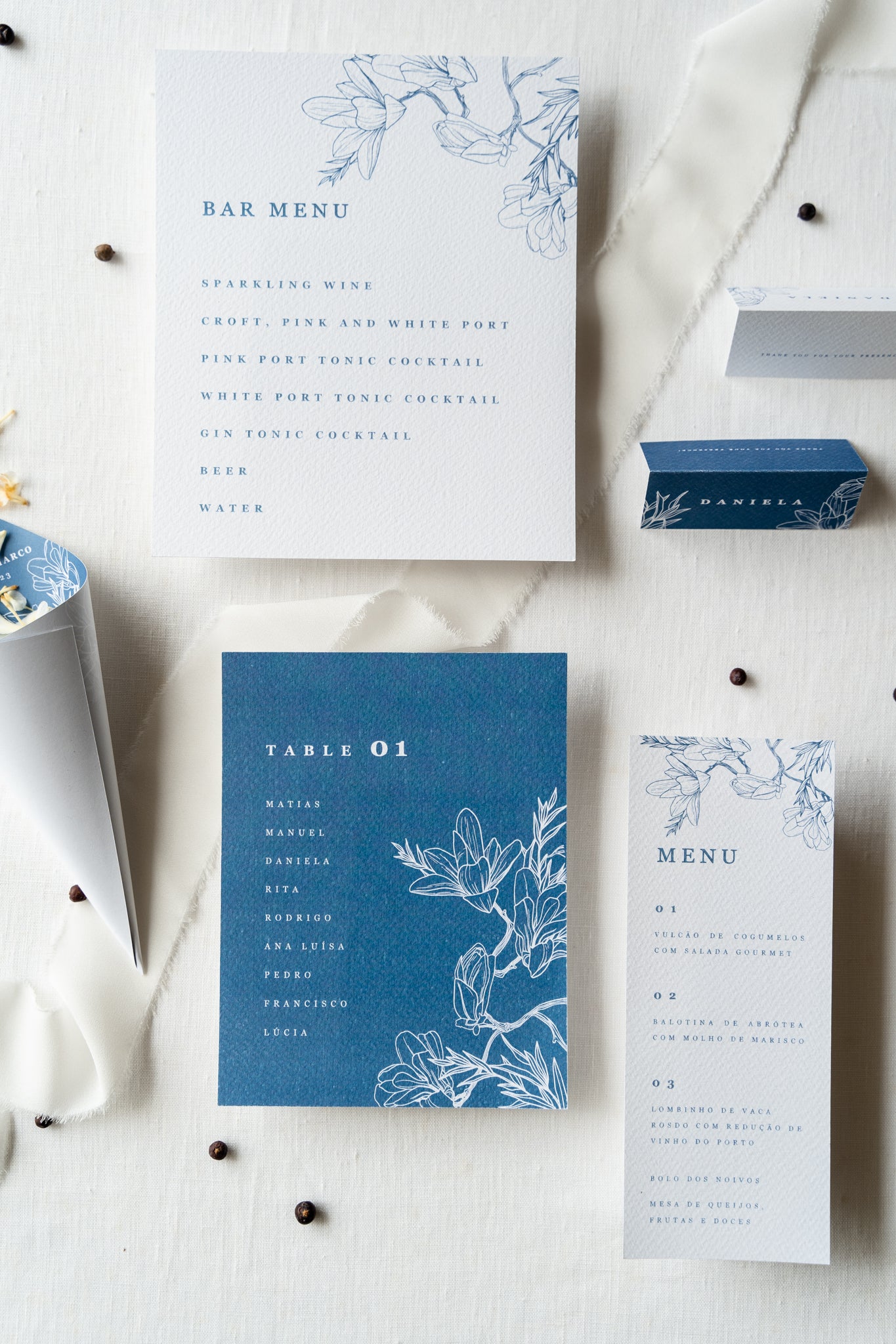 Table distribution card - Eco