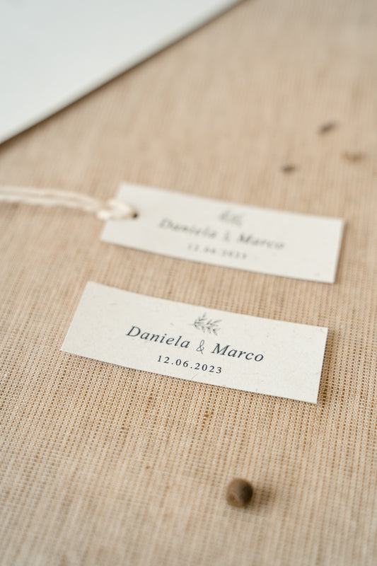 Eco Minimal customizable label