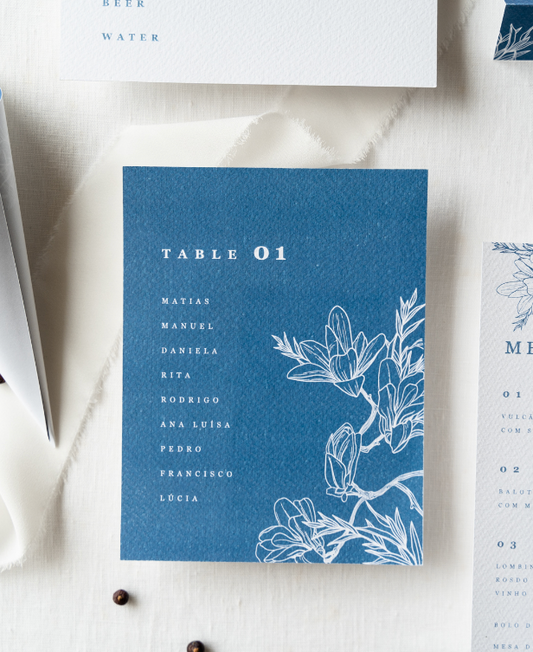 Table distribution card - Eco