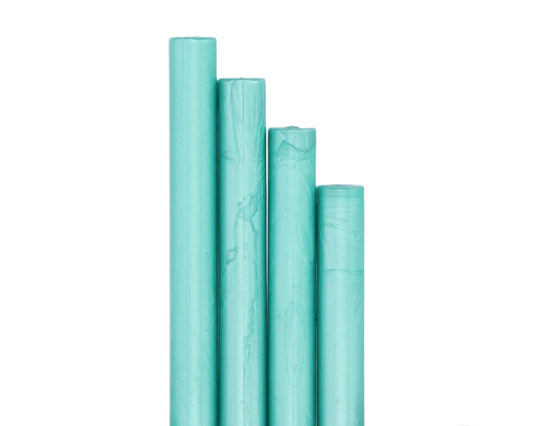 Barras de lacre - verde água