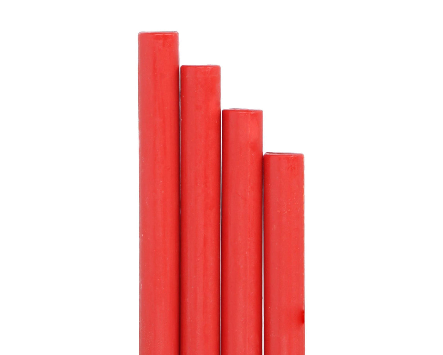 Barras de lacre - vermelho alaranjado