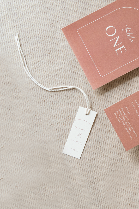 Customizable Terracotta Label