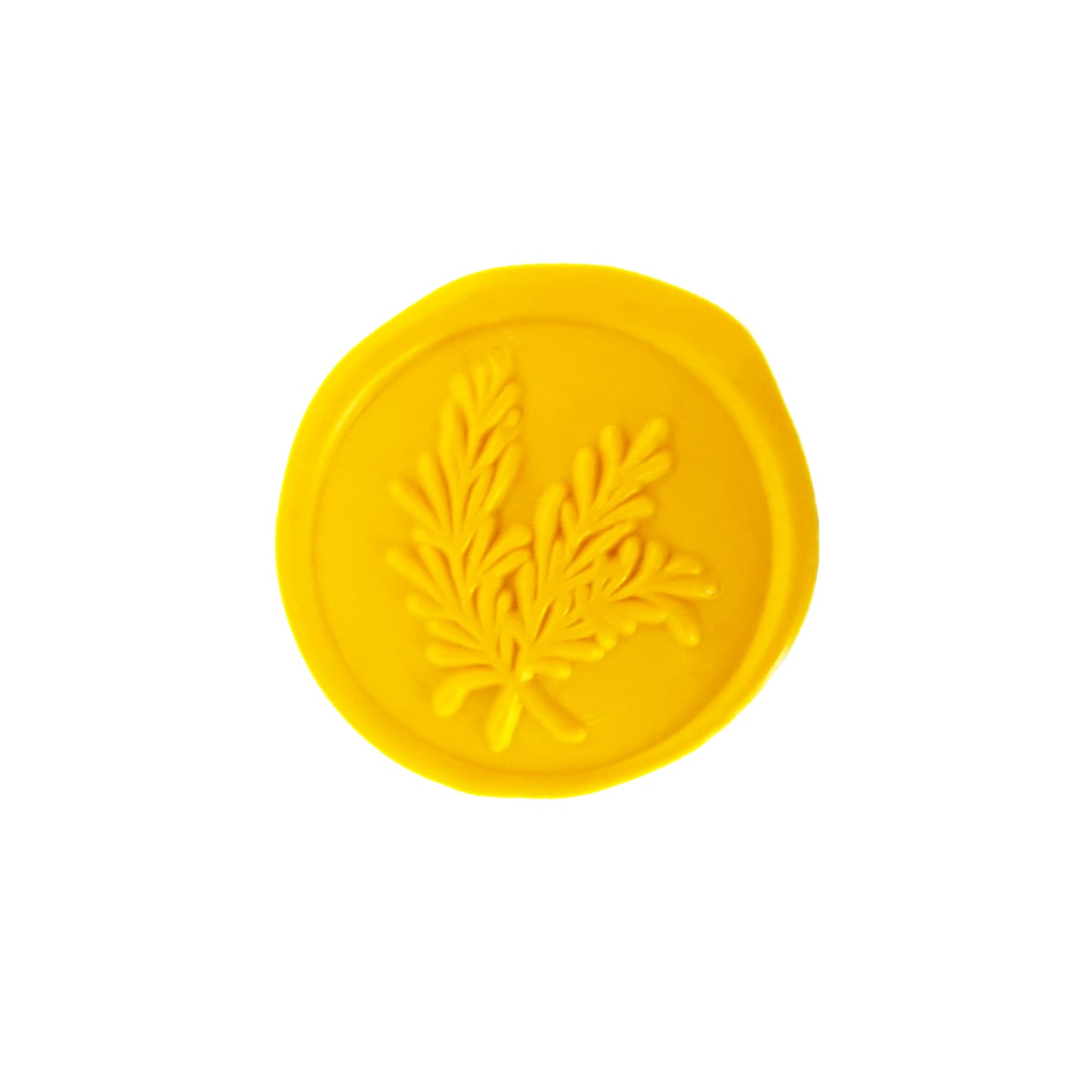 Yellow wax seal - pack 10