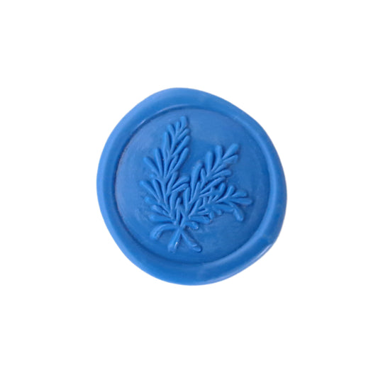 Blue wax seal - pack 10