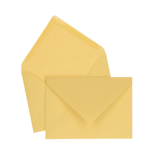 Envelope B6 Amarelo Mostarda - 10 unidades