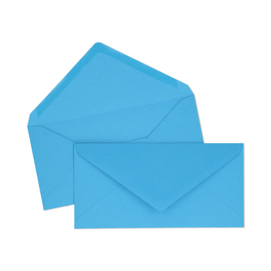 Envelope DL Azul Turquesa - 10 unidades