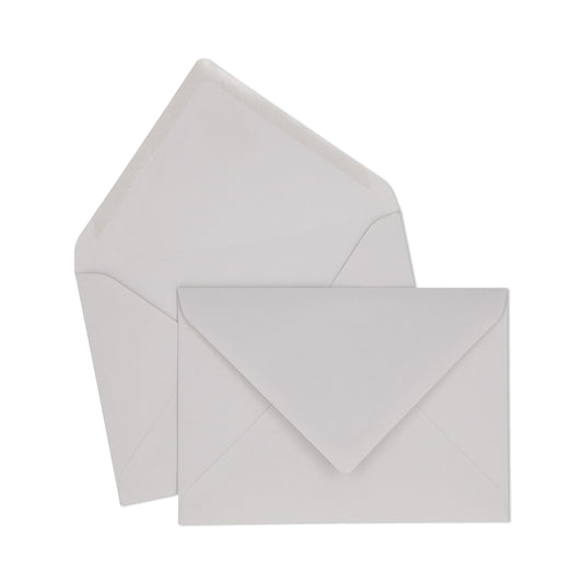 Envelope B6 Cinza Claro - 10 unidades