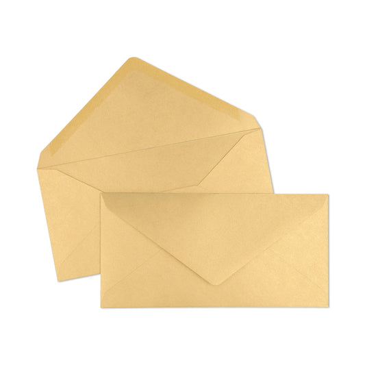 Envelope DL Dourado - 10 unidades