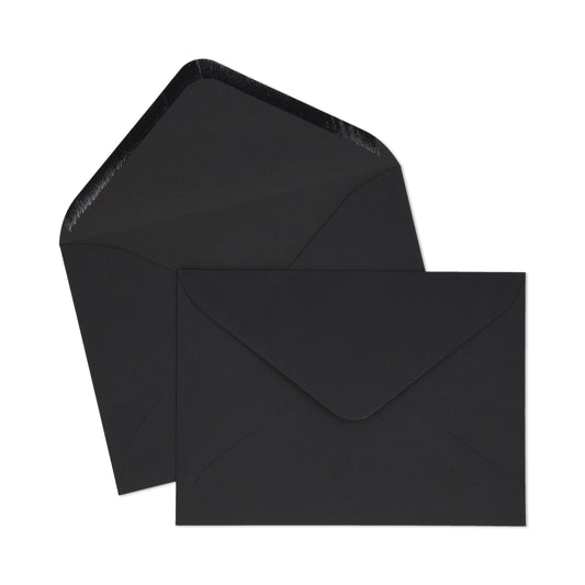 C5 Black Envelope - 10 units