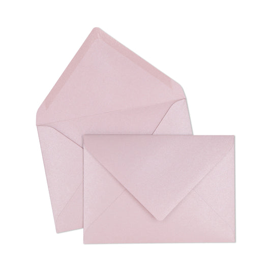 Envelope B6 Rosa Metalizado - 10 unidades