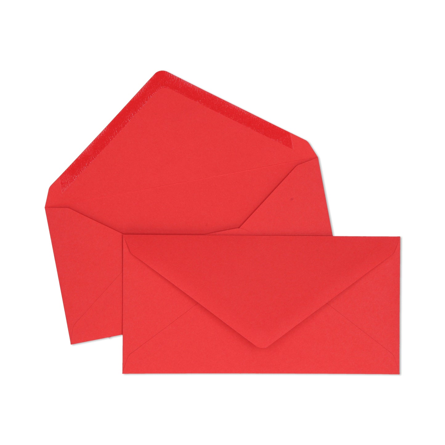 Envelope DL Vermelho - 10 unidades