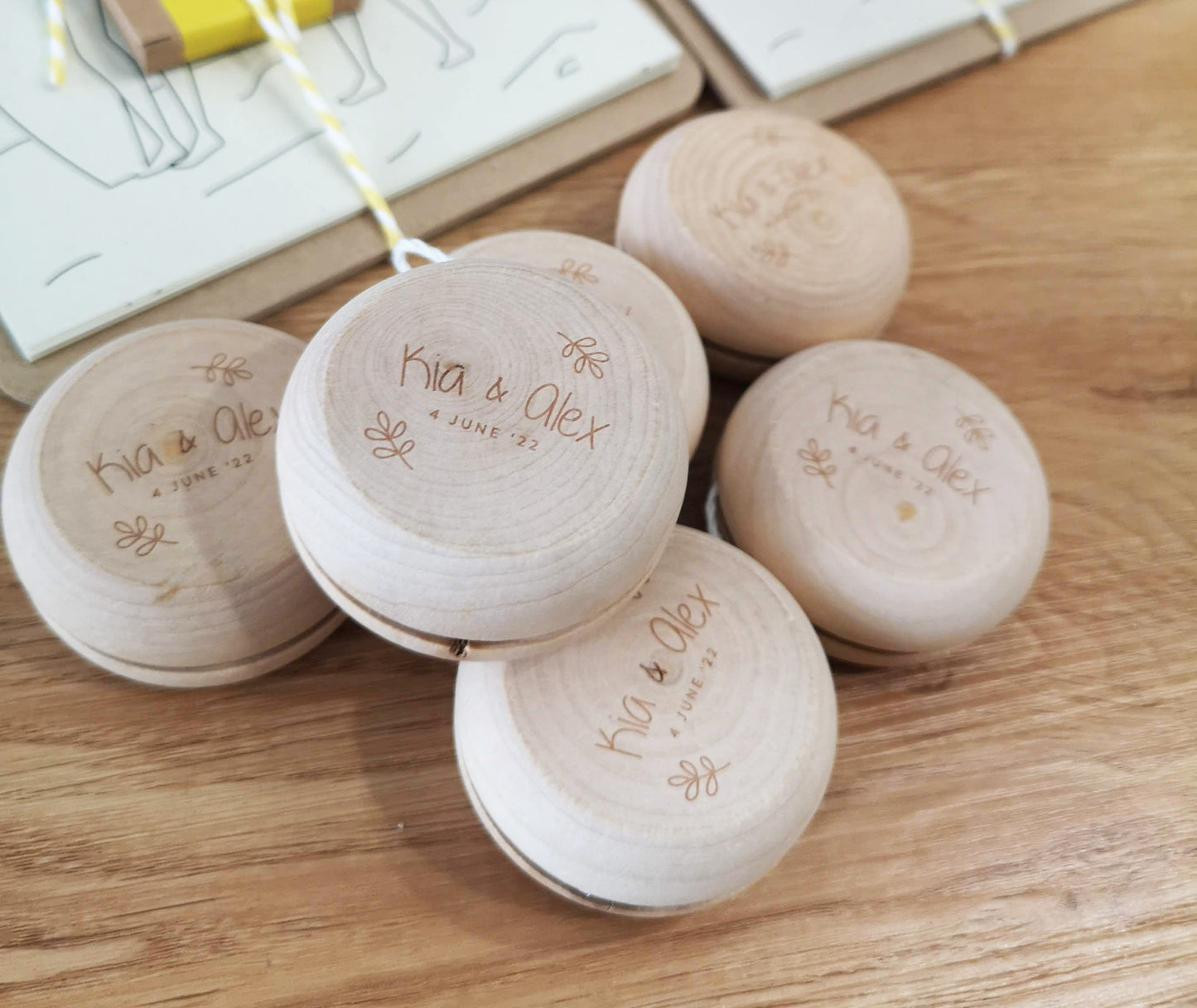 Wooden yo-yo