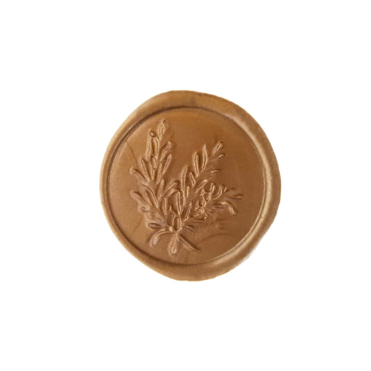 Gold wax seal - pack 10