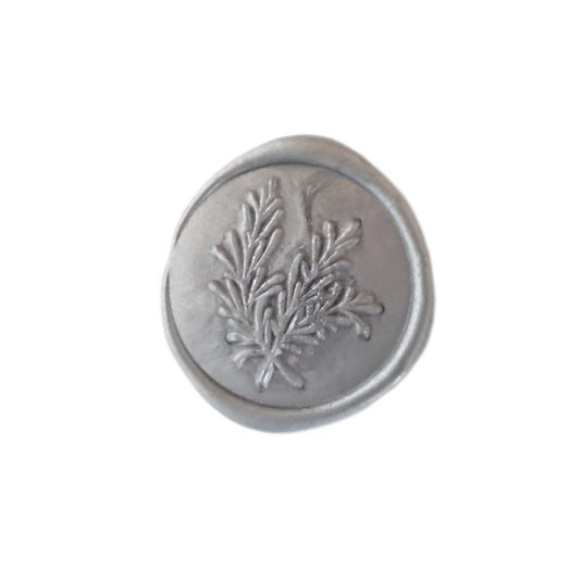Silver wax seal - pack 10
