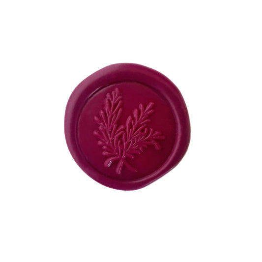 Purple wax seal - pack 10