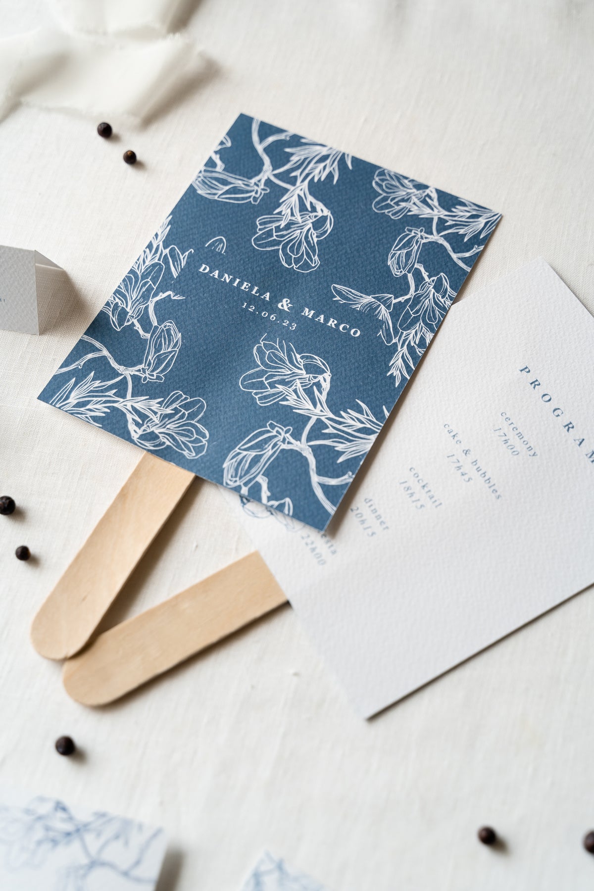 Leque e programa Portuguese Soul – Jasmim Design