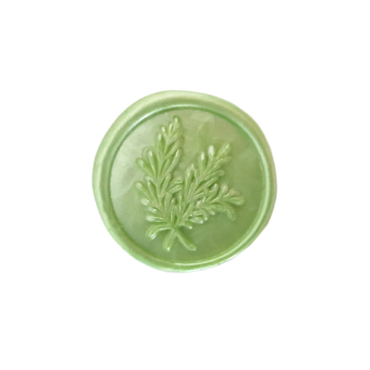 Mint green wax seal - pack 10