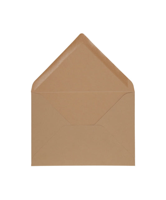 Envelope B6 Castanho- 10 unidades