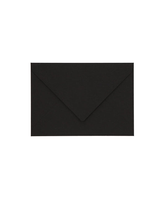 B6 Black Envelope - 10 units