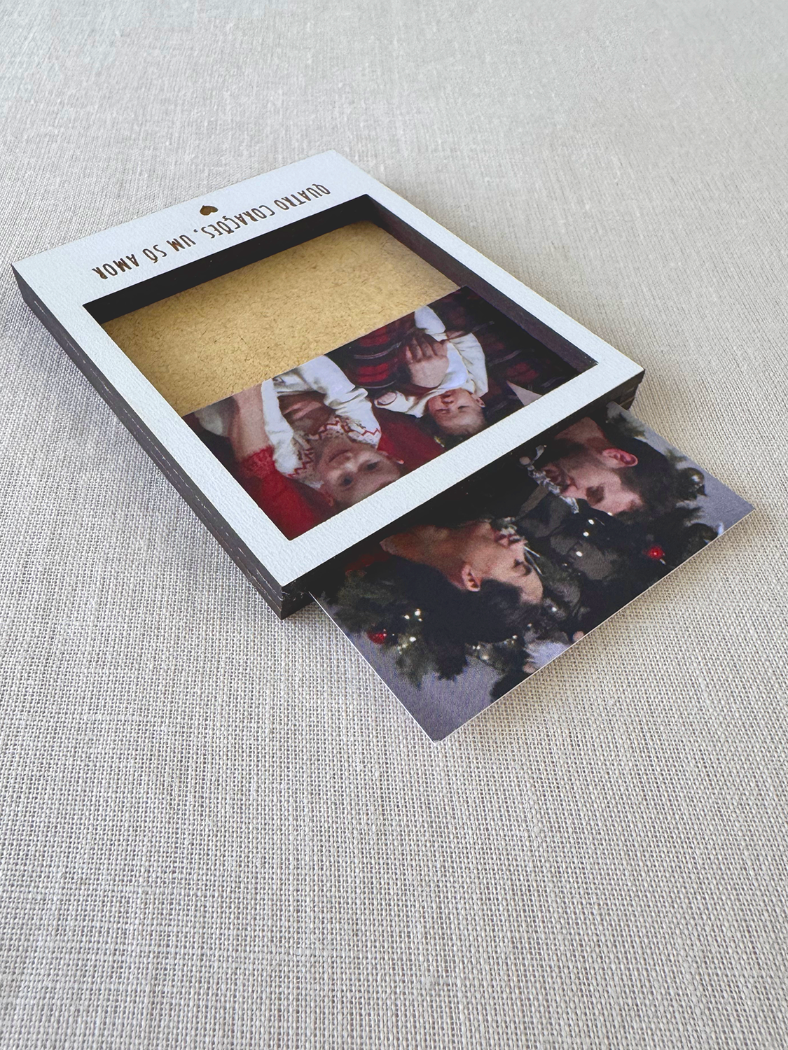 Moldura polaroid íman personalizável